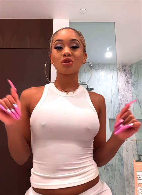 Saweetie Shows Off Her Tits 5 Pics Video Thefappening