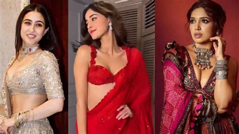 Ananya Panday Sara Ali Khan And Bhumi Pednekar Look Drop Dead Gorgeous In These Videos Watch