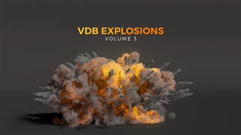 Vdb Explosions Pack Volume 3 Youtube
