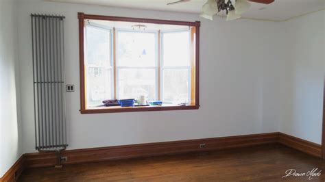 Living Room In Chantilly Lace And Benjamin Moores Low Voc Natura Paint