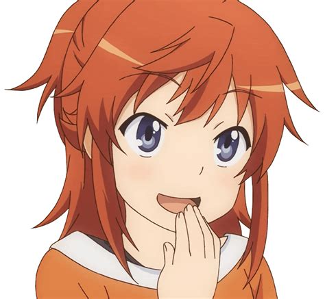 Download Smug Anime Face Png Png And  Base