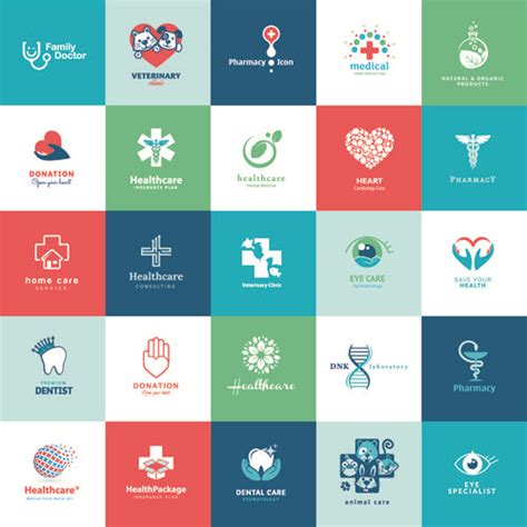 Creative Medical And Healthcare Logos Vector Set 04 Healthcare Logo