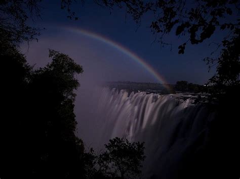 Witnessing The Magical Moonbow At Victoria Falls Mrcsl