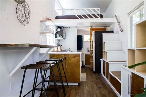 River Resort Is A Modern Double Loft Tiny House With Two