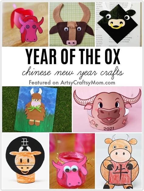 Year Of The Ox Chinese New Year Crafts For Kids