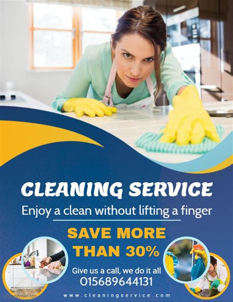 House Cleaning Services Flyer Templates