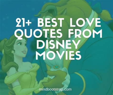 21 Inspiring Disney Love Quotes And Sayings Disney