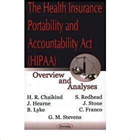 We did not find results for: The Health Insurance Portability and Accountability Act (HIPAA): Overview and Analyses ...