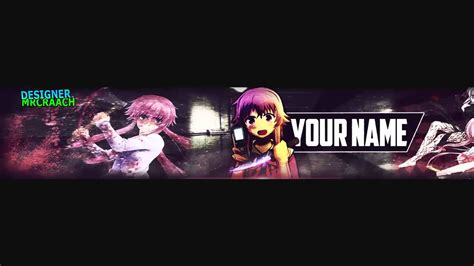 Banner Editable Anime Increible Free Download Youtube