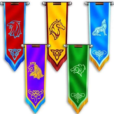 Fantasy Knights Castle Banners Medieval Banner Knights And Castles