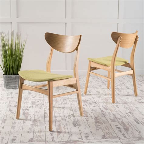 Camilla Scandinavian Design Dining Chairs Set Of 2 Gdf Studio