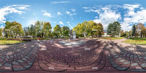 360° View Of Grodno Belarus October 2018 Full Seamless Spherical