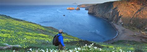 Hiking many trails and roads traverse the islands, providing visitors with spectacular hiking opportunities. Channel Islands National Park | Ventura California