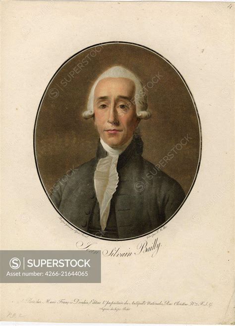 Portrait Of Jean Sylvain Bailly 1736 1793 Alix Pierre Michel 1762