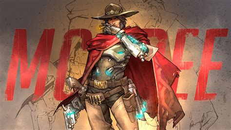 Mccree Overwatch By The Marker On Deviantart