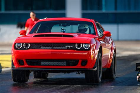 The 2018 Dodge Challenger Srt Demon Runs 9s Makes 840 Hp Hot Rod