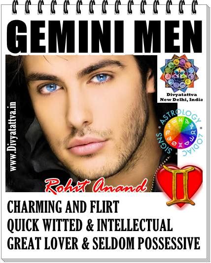 Zodiac Gemini Men Picture Meme Personality Love Relationships Attitude Compatibility Romance Sex