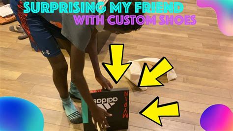 Surprising My Friend With Custom Shoes From A Movie Youtube