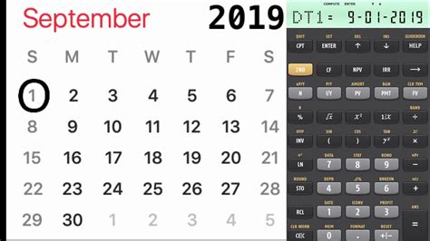 How To Calculate Dates And Days Month Day Year Ti Ba Ii Plus