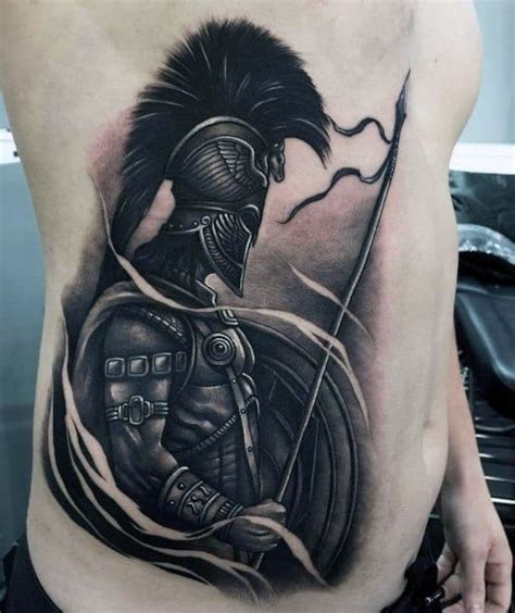 Rib cage tattoos for guys. Top 70 Best Shield Tattoo Design Ideas For Men - Armor ...