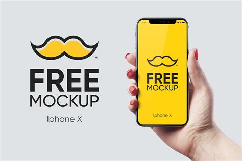 The best iphone mockups free download for your next project. Free iPhone X Held by Hand Mockup (PSD)