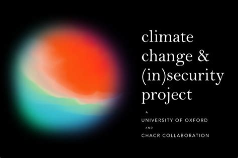 Climate Change And Insecurity Project