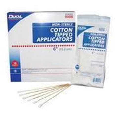Dukal 9006 Non Sterile Cotton Tipped Applicators 1000 Per Box