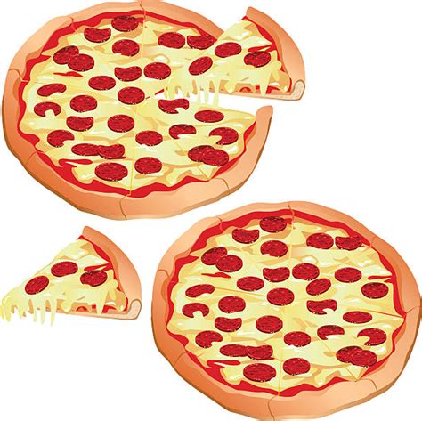 Best Pepperoni Pizza Slice Illustrations Royalty Free Vector Graphics