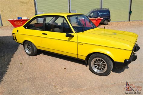 Ford escort mk2 first registered essex england june 1979 1599cc.jpg 2,636 × 1,525; Ford Escort Mk2 1600 Sport in Bright Yellow