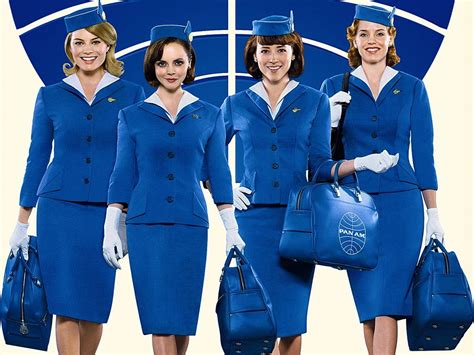 Pan Am And Karine Vanasse As Colette Pan Am Pan Am Stewardess Tv Series