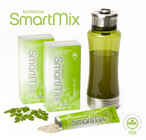 Zijas Smart Mix A Delicious Powder Drink Blend Filled With Moringa