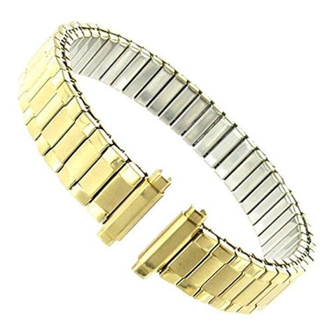 Womens Stainless Steel Stretch Watch Band Flex Radial Expansion