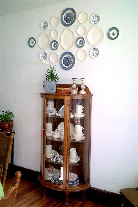 Keep everything organized with our dining room storage options, including buffets, sideboards, and credenzas—and top off good times with one of our gorgeous bar cabinets. Our china display wall in the dining room using my GG's ...