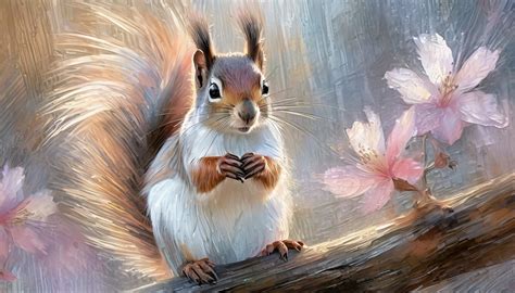 Red Squirrel Animal Portrait Art Free Stock Photo Public Domain