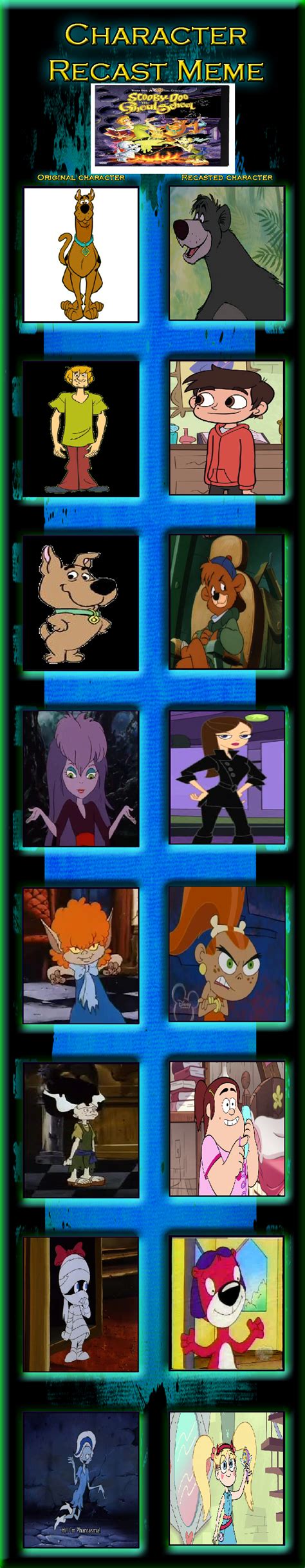 Lydia deetz (played by alyson court ). Character Recast Meme-Scooby-Doo Ghoul School by Prentis ...