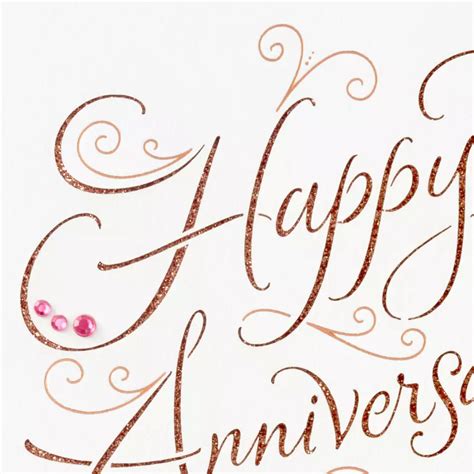 Hallmark Signature Anniversary Card For Couple Happy Anniversary E23