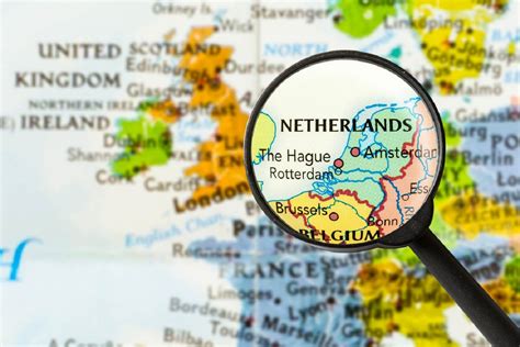 Mapa Da Holanda Conheça A Localização E Divisão Geográfica