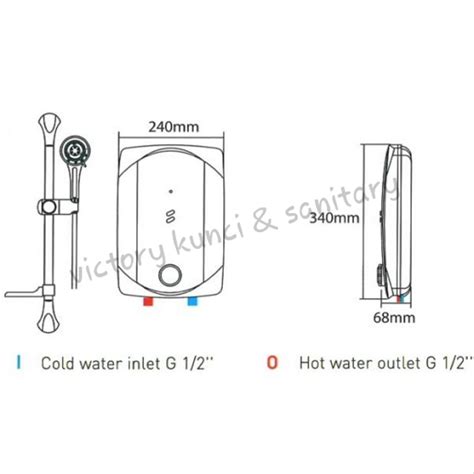 Water heater individual akan terus memanaskan air pada masing masing kamar mandi walaupun tidak. Jual Promo Water Heater Pemanas Air Listrik Instan Ariston ...