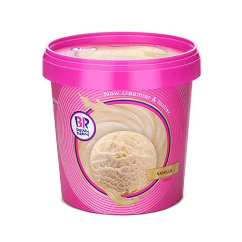 Buy Baskin Robbins Ice Cream Vanilla Ltr Tub Online At Best Price Of Rs Null Bigbasket