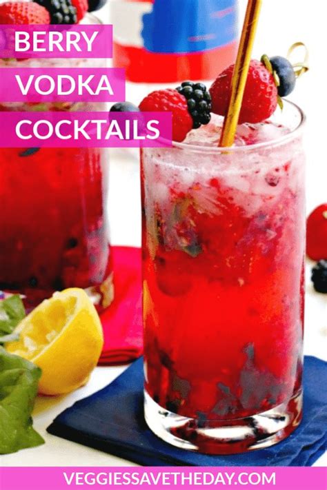 Berry Vodka Cocktails Sugar Free Recipe Sugar Free Alcoholic Drinks Vodka Cocktails