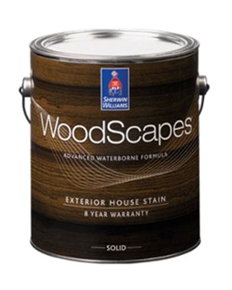 Deckscapes exterior acrylic solid color deck stain is available in 0 colors. WoodScapes® Exterior Acrylic Solid Color House Stain - Contractors - Sherwin-Williams