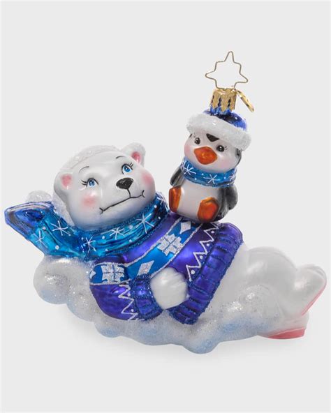 Christopher Radko Perfect Polar Pals Christmas Ornament Neiman Marcus