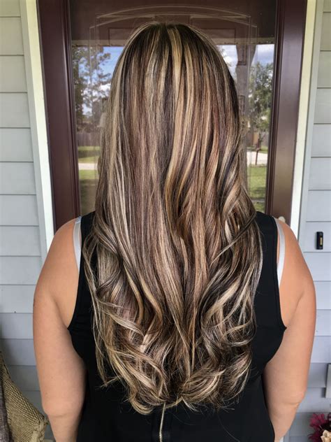 highlights and lowlights for this fall dimension balayage hair brown hair with blonde