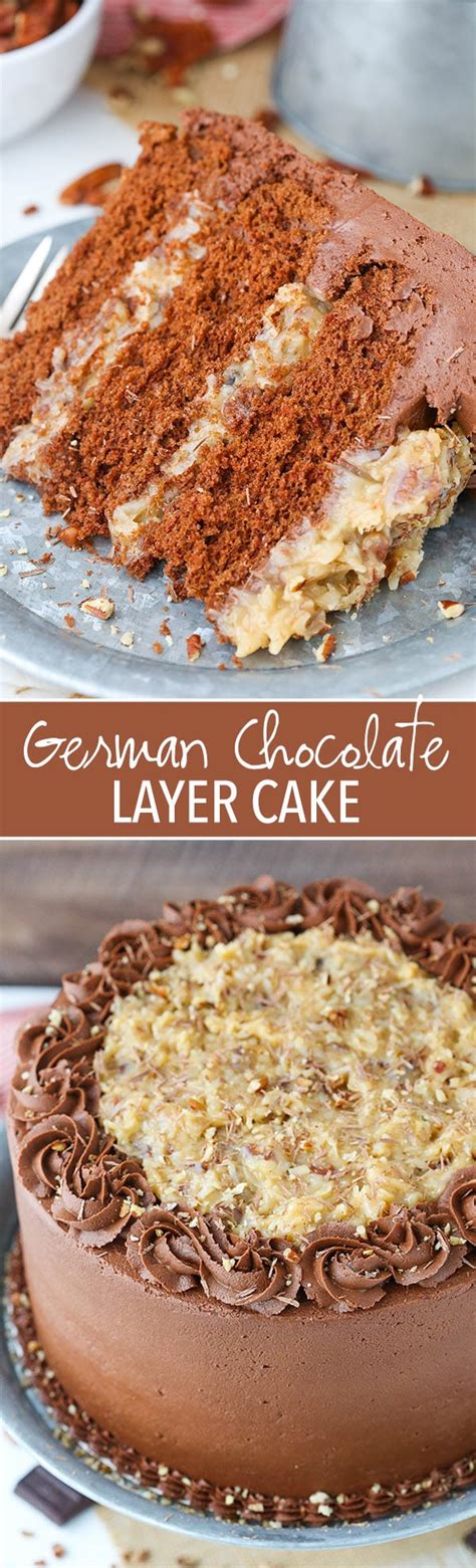 You will love this moist and delicious german chocolate cake from scratch recipe! German Chocolate Cake - Life Love and Sugar