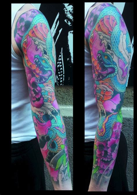 Incredible Full Sleeve Tattoo Designs Color 2022
