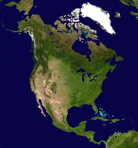Северна Америка брегова линия ГеографБГ
