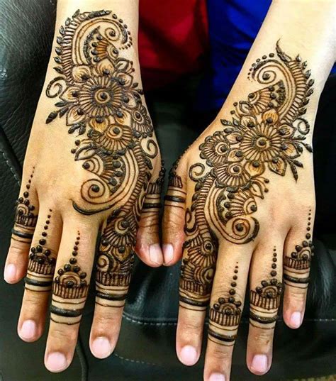 Most Recent Mehndi Trend For Girls Crayon