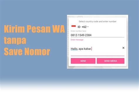 Aplikasi tersebut bernama chat lock+ dengan aplikasi ini kamu bisa mengunci aplikasi whatsappmu supaya tidak mudah dibuka dan perlu menggunakan password khusus untuk membukanya. Cara Kirim Pesan di WhatsApp tanpa Menyimpan Nomor - Menit ...