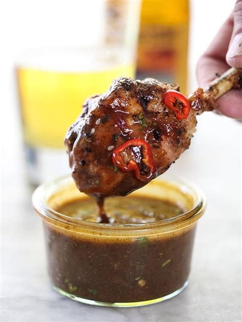 Maybe you would like to learn more about one of these? Grilled Lollipop Chicken Legs with Hoisin Sauce | Hoisin ...