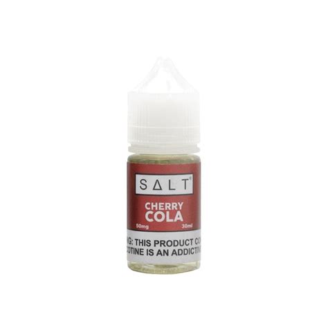 The salt shakers where just fine. SALT Cherry Cola Nic Salt Juice | Electric Tobacconist